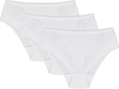 Obrázek produktu pro Wol-Bar Eco-Ga 3-pack white M Kalhotky