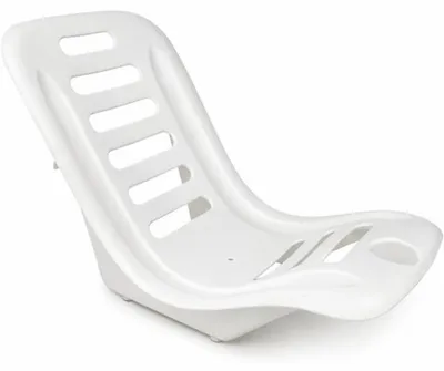 Productafbeelding van Waimea Strandkuipstoel Wit 55 Cm