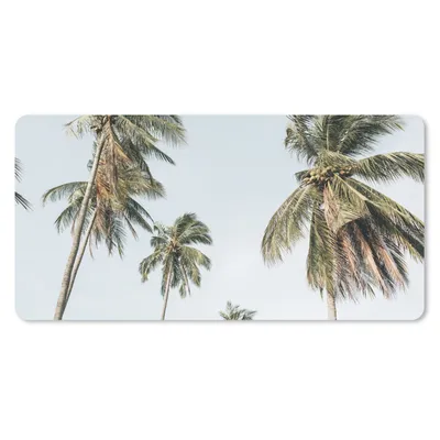 Produktbild von MuchoWow® Schreibtischunterlage Palmen - Sommer - Tropisch 80x40 cm - XXL Mauspad - Gaming Mauspad