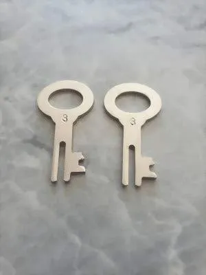 Image de 2 tirelires, clé de rechange n° 3