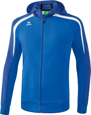 Produktbild von Erima Liga 2.0 Trainingsjacke Mit Kapuze Kinder - New Royal / True Blue / Weiß  | Größe: 128