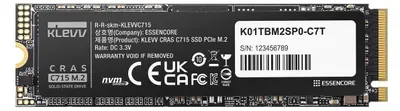 Produktbild von Klevv CRAS C715, 256 GB, M.2, 3000 MB/s