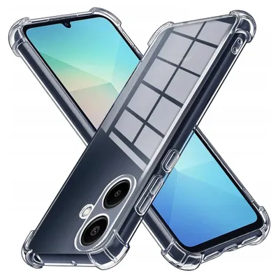 Obrázek produktu pro Techsuit Nárazuvzdorný zadní kryt pro Samsung Galaxy A06 - Transparentní