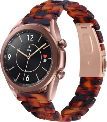 Produktbild von Strap-it Samsung Galaxy Watch 3 41mm Resinarmband (Lava)