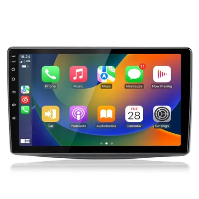 Zdjęcie produktu dla 6+128 GB, CarPlay, 8-rdzeniowy procesor, Android 14. Przeznaczony do Alfa Romeo Mito 2008–2019. Radio samochodowe 4GISM z nawigacją GPS, Wi-Fi, Bluetooth, DAB+ i SWC