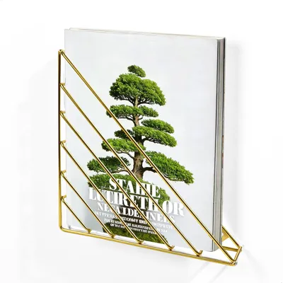 Productafbeelding van Metalen Wandmagazinehouder voor Tijdschriften en Brochures