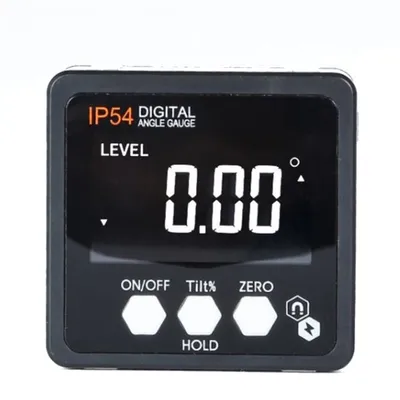 Produktbild von 4 * 90 ° Aktualisierter Präzisions-Digital-Winkelmesser Neigungsmesser-Level-Box Digitaler Winkelsucher Bevel Box mit Magnetbasis