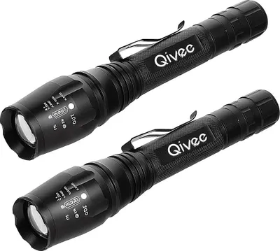 Produktbild von 2x LED Taschenlampe Lampe 1km Leuchtweite Militär Taktische USB Wiederaufladbar