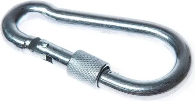 Produktbild von Schraubkarabiner Ø 8 mm Karabinerhaken Karabiner Haken Verbinder Schnapphaken