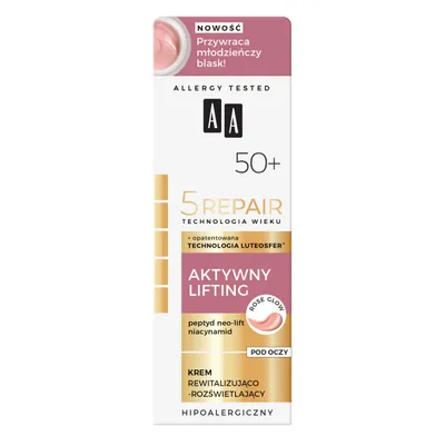 Obrázok produktu pre AA Revitalizačný Očný Krém 5Repair 50+ 15ml