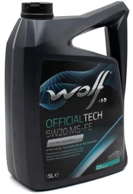 Produktbild von WOLF Officialtech MS-FE für 5W-20 5 Liter Motoröl Motorenöl Vollsynthetisch MS-6395 WSS-M2C925-A WSS-M2C925-B WSS-M2C948-A WSS-M2C948-B STJLR.03.5004
