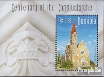 Produktbild von Briefmarken Namibia - Südwestafrika 2010 Mi Block73 (kompl.Ausg.) postfrisch Christuskirche