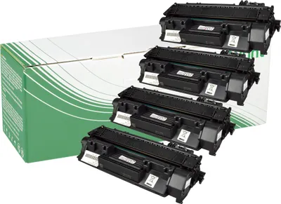 Produktbild von NexoPrint CF280A 80A Multipack schwarz Toner kompatibel mit HP LaserJet Pro 400 M401n MFP M425dn MFP M425dw 12000 Seiten