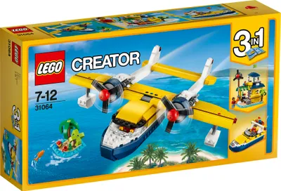 Produktbild von LEGO® Creator Wasserflugzeug-Abenteuer 31064