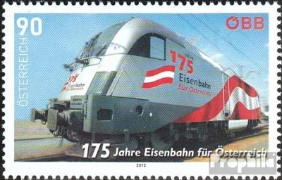 Produktbild von Briefmarken Österreich 2012 Mi 3040 (kompl.Ausg.) gestempelt Eisenbahn