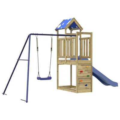 Immagine prodotto di Set da Gioco da Esterno in Legno di Pino Impregnato