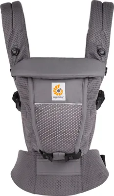 Produktbild von Ergobaby Adapt Softflex Mesh Babytrage Graphite Grey