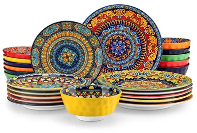 Obrázek produktu pro Sada porcelánového nádobí pro 6 osob, 24 kusů