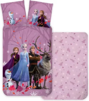 Produktbild von Disney Die EIskönigin Baby Kleinkinder Bettwäsche Set 100x135 40x60