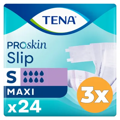 Produktbild von 3x Tena Slip Maxi Größe S (24 Stück)