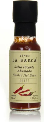 Produktbild von Finca La Barca Salsa Picante Ahumada - geräucherte scharfe Sauce