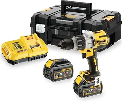 Obrázek produktu pro DeWalt DCD996T2 FLEXVOLT příklepová aku vrtačka 18V XRP/2*6Ah, 0-450/1300/2000 ot./min, 95Nm, TSTAK