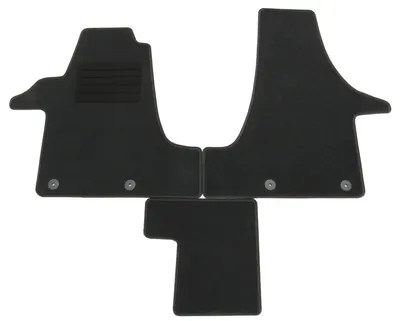 Produktbild von AD Tuning Fußmatten für VW T5, Bj. 5/2003-10/2014 + VW T6, Bj. 6/2015-2021