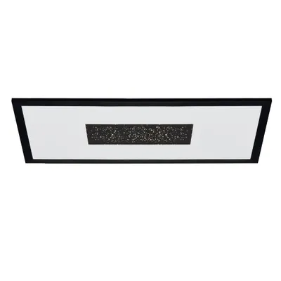 Zdjęcie produktu dla Eglo 900561 MARMORATA lampa sufitowa LED 17W, 9W 595x295mm czarny biały ciepły biały