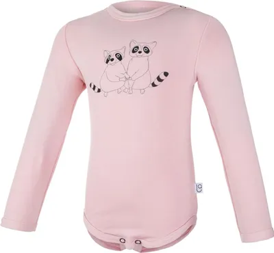 Produktbild von Baby Body Langarm Motiv Outlast® - Hellaltrosa