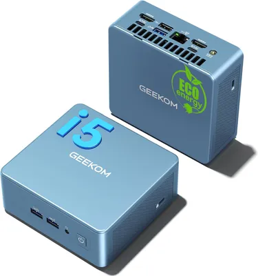 Produktbild von GEEKOM Mini PC IT12 mit Intel i5-12450H 16GB RAM & 512GB SSD(max. 96GB + 4TB) Windows 11 Pro, 8K Quad-Display | 2X USB 4.0 | SD-Kartensteckplatz
