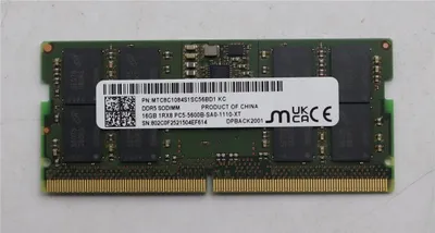 Image de Lenovo 16GB DDR5 5600MHz SoDimm - 16 Go - DDR5