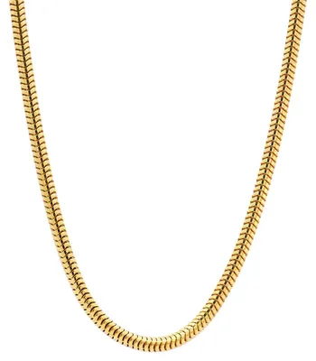 Produktbild von Goldkette Schlangenkette Länge 45cm - Breite 1,9mm - 333-8 Karat Gold