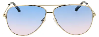 Produktbild von Pucci EP0229 Sonnenbrille Damen Metall Gold 60-11-140