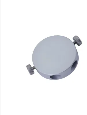 Produktbild von INF Make-up-Augenbrauenwerkzeug — Metall-Augenbrauen-Mapping-Schablone für präzise Formgebung, stabile Struktur, Mehrfarbig, 6.1cm x 5cm Silber