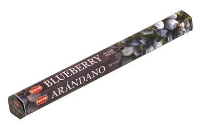 Produktbild von HEM Räucherstäbchen Blueberry 20g Hexa Packung  Ca. 20 Incence Sticks