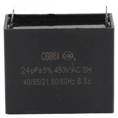 Productafbeelding van Startcondensatorgenerator, accessoire voor condensatorbox met een capaciteit van 24 µF, isolerend, 450 V AC, geschikt voor apparaten