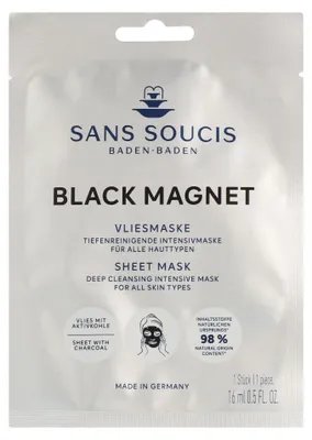 Produktbild von Sans Soucis Vliesmasken Black Magnet (16 ml)