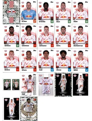 Produktbild von Topps Bundesliga Sammelsticker - 2024/2025 - Mannschaftspaket - RB LEIPZIG