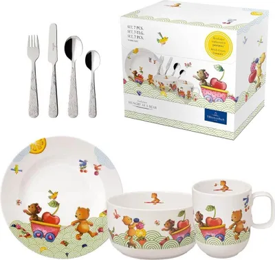 Image de Villeroy & Boch Kindergeschirr 7-tlg. La faim de l'ours : La faim de l'ours Motivation : La faim de l'ours