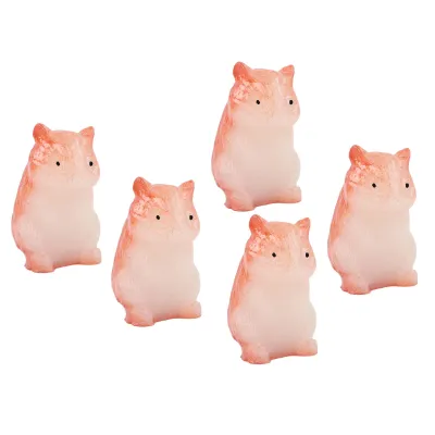 Obrázok produktu pre Domček pre bábiky živica škrečok,Miniatúrne živica škrečok,Domček pre bábiky škrečok figúrka,Miniatúrne škrečok figúrka,Domček pre bábiky škrečok figúrka,Domček pre bábiky škrečok zviera