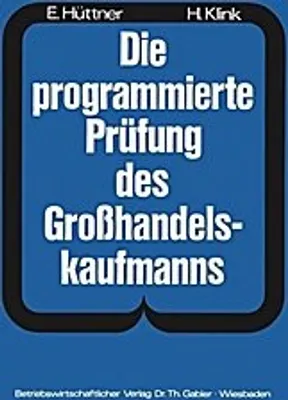 Obrázok produktu pre Die programmierte Prüfung des Großhandelskaufmanns