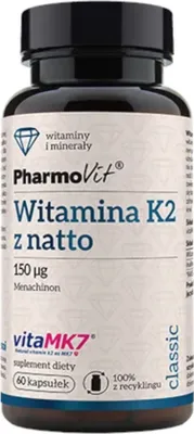 Obrázok produktu pre WITAMÍNA K2 (150 µg) bezgluténová 60 kapsúl