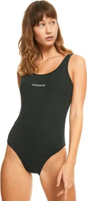 Produktbild von Quiksilver Logo Tank Badeanzug Schwarz XS Frau Schwarz XS