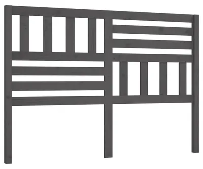 Immagine prodotto di vidaXL Testiera grigia 156x4x100 cm in legno di pino massiccio