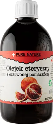 Image de PURE CHEMICAL | Huile essentielle d'orange sanguine | Naturelle | Huile essentielle d'orange sanguine | 0,5 L