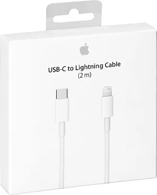 Produktbild von Daten-/Ladekabel - Apple Lightning auf USB-C - 2m (MKQ42AM/A) - ORIGINAL Verkaufsverpackung