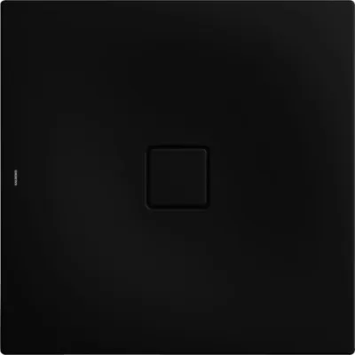 Produktbild von KALDEWEI Duschwanne CONOFLAT Secure Plus 786-5 100 x 100 x 3,7 cm schwarz matt vollflächige Antirutschbeschichtung mit e