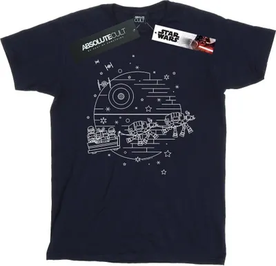 Produktbild von Star Wars - "Death Star" T-Shirt für Herren BI46654 (M) (Marineblau)