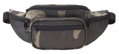Image de Brandit sac banane, noir/camouflage, taille unique