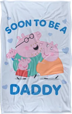 Immagine prodotto di Peppa Pig - Coperta "Soon To Be" TV19292 (Taglia unica) (Bianco)